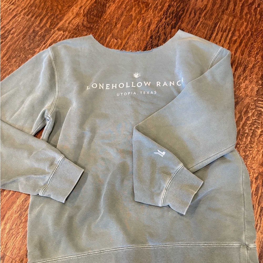 YoungLife Lonehollow Ranch Green Sweatshirt
